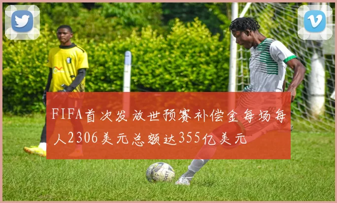 FIFA首次发放世预赛补偿金每场每人2306美元总额达355亿美元